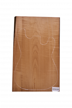 Preview: Body Ahorn leicht geriegelt A, 1-tlg., Caramel, Einzelstück #042